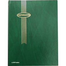 Supersafe - Stockbook - 16 Black Pages - Green
