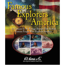 HE Harris & Co - Famous Explorers of America #19448