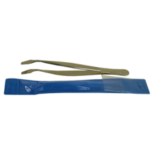Showgard - Angled Tip Tongs - 4 5/8