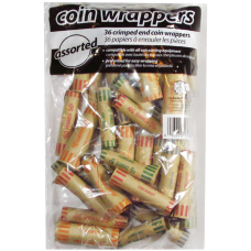 MMF - 36 Mixed Preformed Coin Wrappers