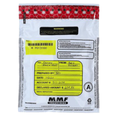 Tamper Evident 9x12 White Deal Bag 100 pack