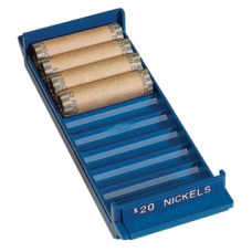 MMF - Nickel Interlocking Coin Roll Trays #2204.2 MMF - Nickel Interlocking Coin Roll Trays #2204.2