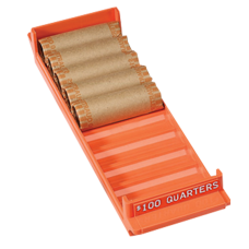 MMF - Quarter Interlocking Coin Roll Trays #2204.4 MMF - Quarter Interlocking Coin Roll Trays #2204.4