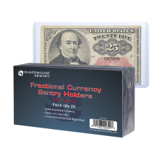 Guardhouse - Fractional Currency Toploader - 3 3/16x5 7/16 #2230