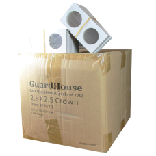 Guardhouse - 100ct 2.5x2.5 Cardboard Crown Flips Guardhouse - 100ct 2.5x2.5 Cardboard Crown Flips
