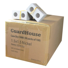 Guardhouse - Guardhouse 1 1/2x1 1/2 Nickel - 100/Bundle #223520 Guardhouse - Guardhouse 1 1/2x1 1/2 Nickel - 100/Bundle #223520