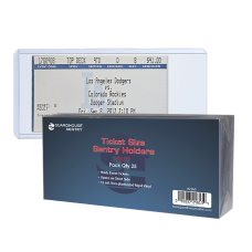 Guardhouse Ticket Size Toploader Sleeves