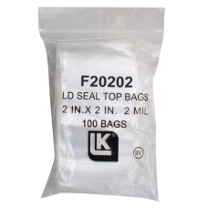 Zip Lock Bag - 2x2 2 Mil - Clear