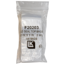 Zip Lock Bag - 2x3 - 2 mil
