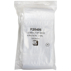 Transline - Zip Lock Bag - 4"x6" Clear