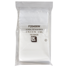 Transline - Zip Lock Bag - Write On - 4x6 #2490