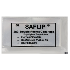 SAFLIP - 2x2 Non-Vinyl Coin Flips 50ct