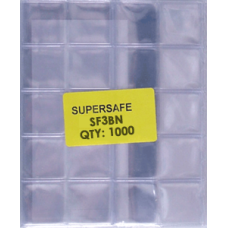Bulk Supersafe 2.5x2.5 Coin Flips - 1000 per Pack Bulk Supersafe 2.5x2.5 Coin Flips - 1000 per Pack