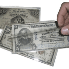 Supersafe - Museum Grade Modern Currency Holder MG440 Supersafe - Museum Grade Modern Currency Holder MG440