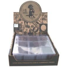 Lead Dog - 12 Pocket 2.5x2.5 Pages - 100 Pack Lead Dog - 12 Pocket 2.5x2.5 Pages - 100 Pack