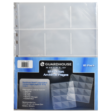 Guardhouse - 12 Pocket Archival Pages - 10 pack Guardhouse - 12 Pocket Archival Pages - 10 pack