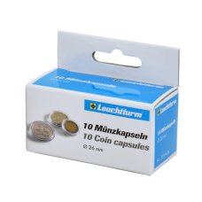 Lighthouse - 26mm - Coin Capsules - Pack of 10 Lighthouse - 26mm - Coin Capsules - Pack of 10