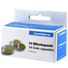 Lighthouse - 32mm - Coin Capsules - Pack of 10