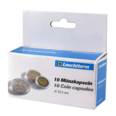 Lighthouse - 32.5mm - Coin Capsules - Pack of 10