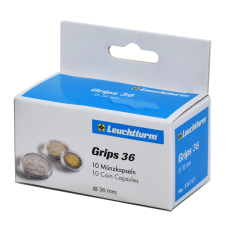 Lighthouse - 36mm - Coin Capsules - Pack of 10