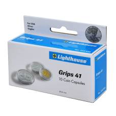 Lighthouse - 41mm - Coin Capsules - Pack of 10
