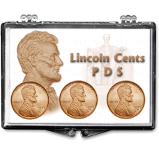Lincoln Cent PDS Set - Snaplocks - Edgar Marcus Lincoln Cent PDS Set - Snaplocks - Edgar Marcus
