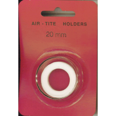 Air Tite - 20mm Coin Capsule - White
