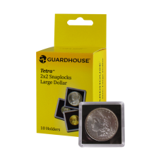 Guardhouse - 2x2 Large Dollar Tetra Snaplock - 10 Pack Guardhouse - 2x2 Large Dollar Tetra Snaplock - 10 Pack