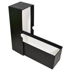 Single Row Slab or Crown Box - 8.25in - Standard Duty - Black