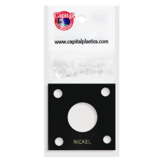 Capital Plastics - Nickel #144 - Black