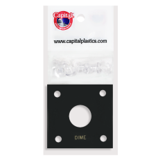 Capital Plastics - Dime #144 - Black Capital Plastics - Dime #144 - Black