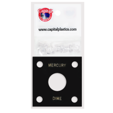 Capital Plastics - Mercury Dime #144 - Black Capital Plastics - Mercury Dime #144 - Black