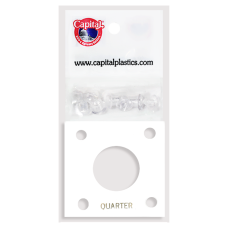 Capital Plastics - Quarter #144 - White Capital Plastics - Quarter #144 - White