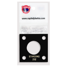 Capital Plastics - Standing Quarter #144 - Black Capital Plastics - Standing Quarter #144 - Black