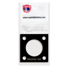 Capital Plastics - Walking Half #144 - Black Capital Plastics - Walking Half #144 - Black