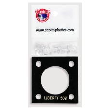 Capital Plastics - Liberty Half #144 - Black Capital Plastics - Liberty Half #144 - Black