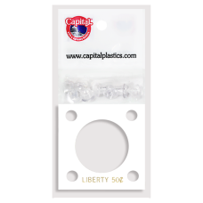 Capital Plastics - Liberty Half #144 - White Capital Plastics - Liberty Half #144 - White