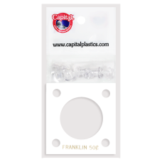 Capital Plastics - Franklin Half #144 - White Capital Plastics - Franklin Half #144 - White