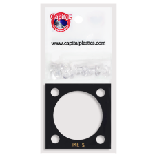 Capital Plastics - Eisenhower Dollar #144 - Black Capital Plastics - Eisenhower Dollar #144 - Black