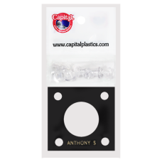 Capital Plastics - Susan B Anthony Dollar #144 - Black Capital Plastics - Susan B Anthony Dollar #144 - Black