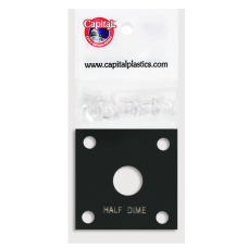Capital Plastics - Half Dime #144 - Black Capital Plastics - Half Dime #144 - Black