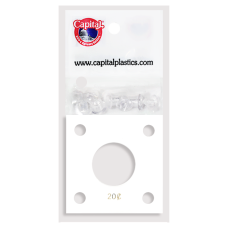 Capital Plastics - 20 Cent #144 - White Capital Plastics - 20 Cent #144 - White