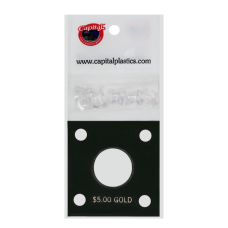 Capital Plastics - $5.00 Gold #144 - Black Capital Plastics - $5.00 Gold #144 - Black