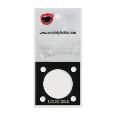 Capital Plastics - $20.00 Gold #144 - Black