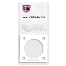 Capital Plastics - $20.00 Gold #144 - White