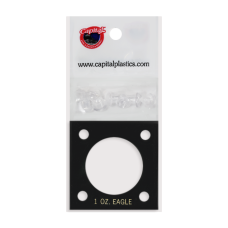 Capital Plastics - 1 oz Eagle #144 - Black