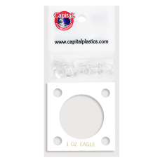 Capital Plastics - 1 oz Eagle #144 - White