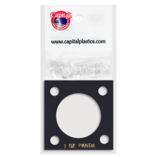 Capital Plastics - 1 oz China Panda #144 - Black