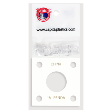 Capital Plastics - 1/4 oz China Panda #144 - White