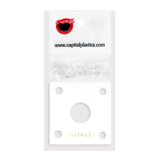 Capital Plastics - 1/10 oz Eagle #144 - White